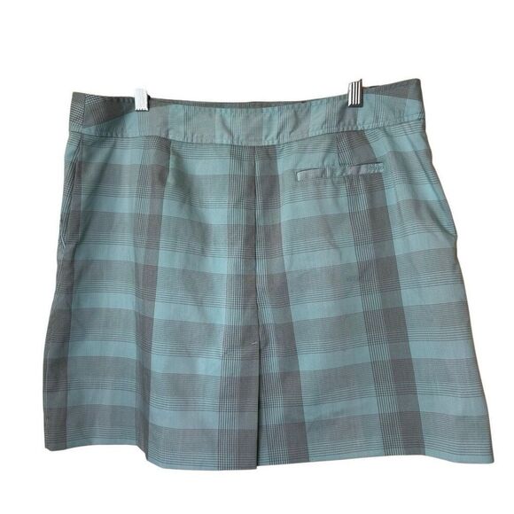 Izod FXG Cool FX Teal Plaid Golf Skort Sz 14 Tennis, Pickleball, Sports - Picture 2 of 11